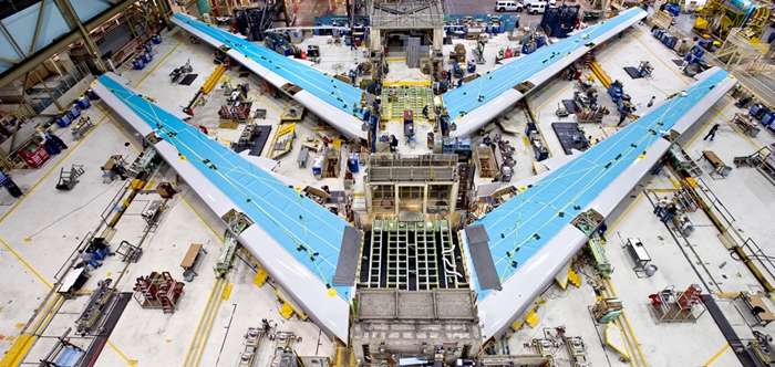 揭秘航空巨頭波音工廠 看飛機是怎樣制造的!