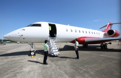 珠海機(jī)場(chǎng)迎來年內(nèi)首班國(guó)際公務(wù)機(jī)